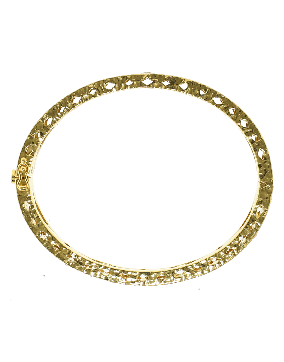 BUDDHA MAMA-Beige Enamel Evil Eye Bracelet-YELLOW GOLD