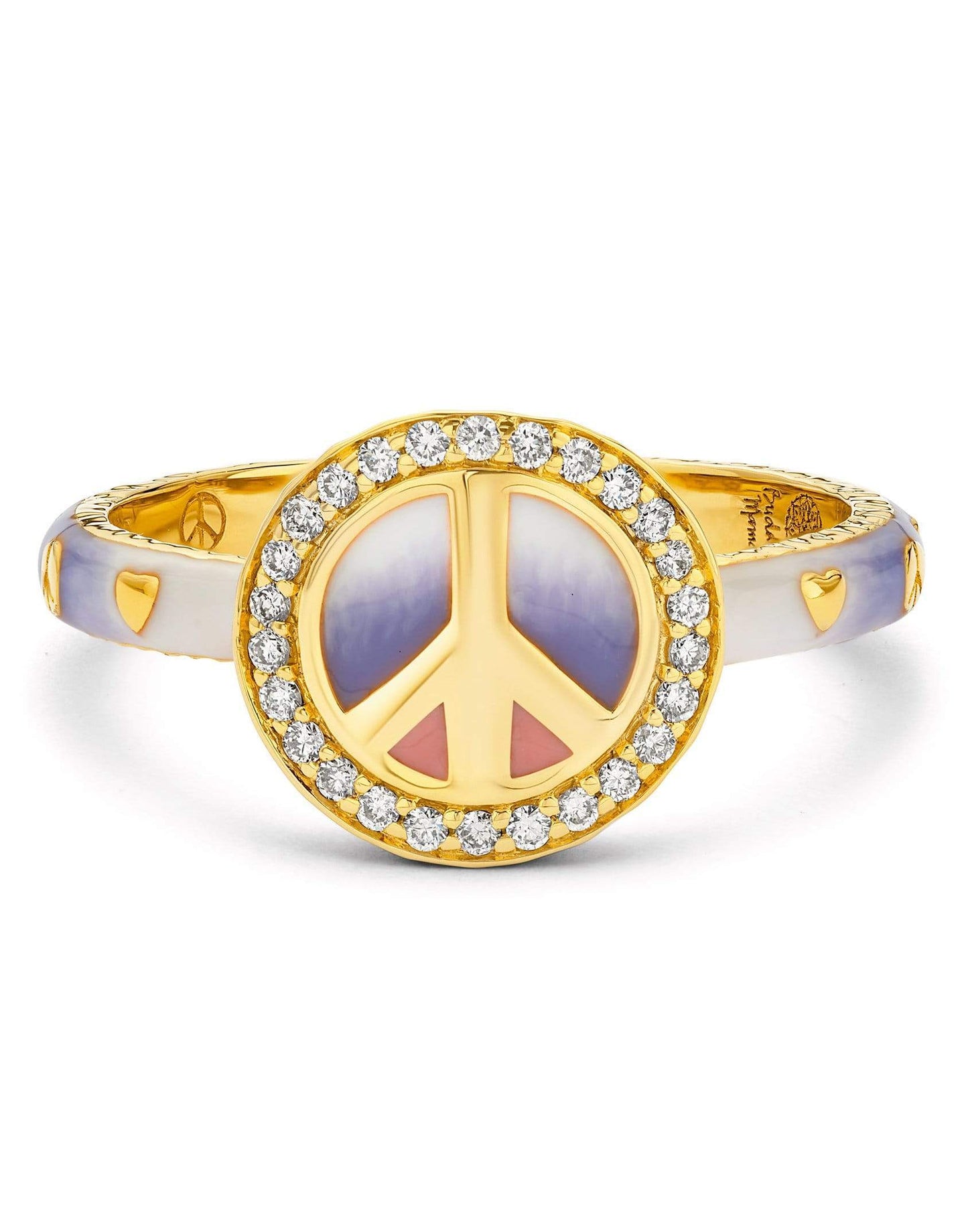 BUDDHA MAMA-Ombre Peace Ring-