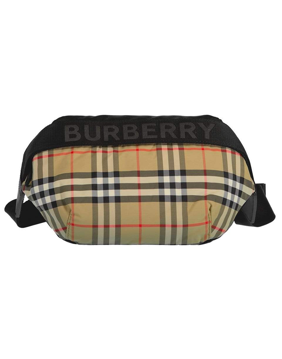 BURBERRY-Burn Vintage Checkered Bag-BEIGE
