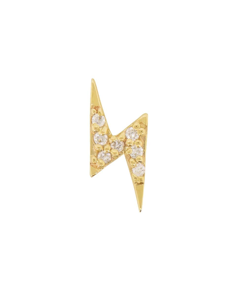 Micro Pave Diamond Lightning Bolt Stud – Marissa Collections