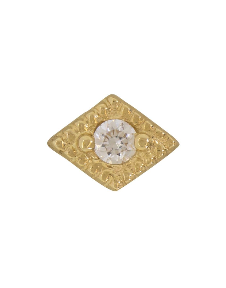 BVLA-Yellow Gold Diamond Harlequin Stud-YELLOW GOLD