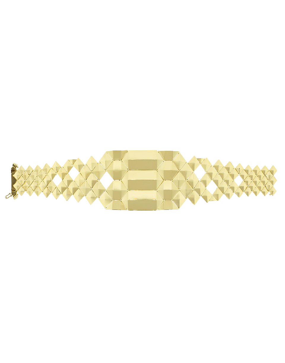 CADAR-Python Second Skin Bracelet-YELLOW GOLD