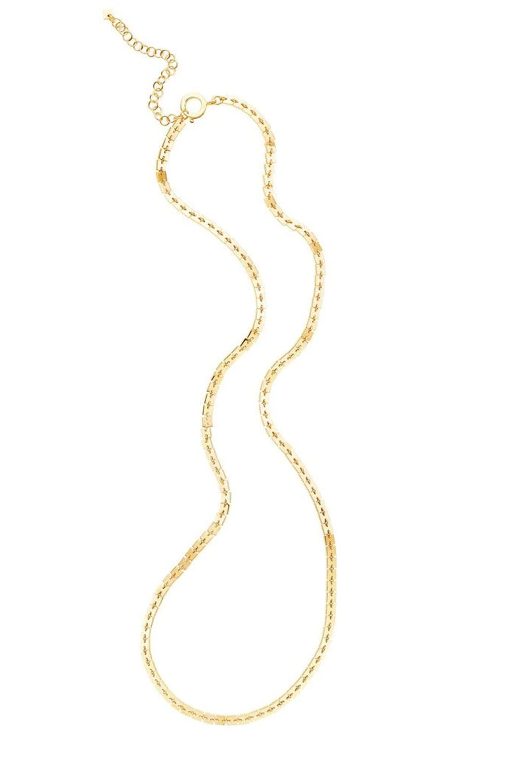 CADAR-Medium Foundation Chain Necklace-YELLOW GOLD