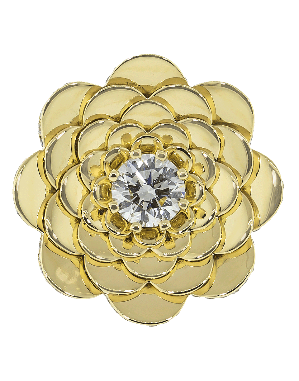 CADAR-Trio Diamond Cocktail Ring-YELLOW GOLD