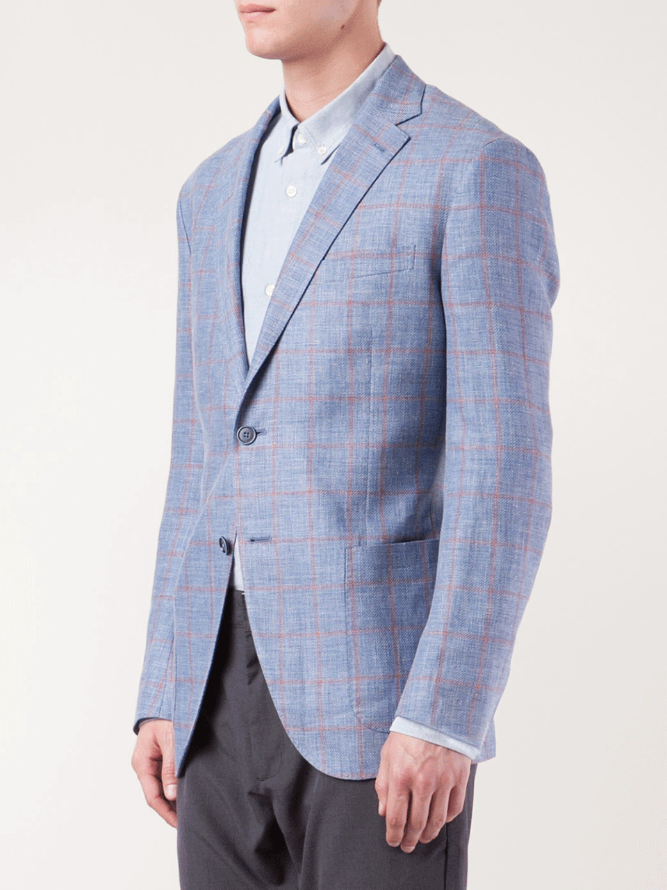 CANTARELLI-Window Pane Jacket-