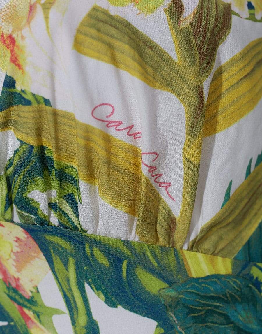 CARA CARA-Rainforest Ivory Nathali Dress-