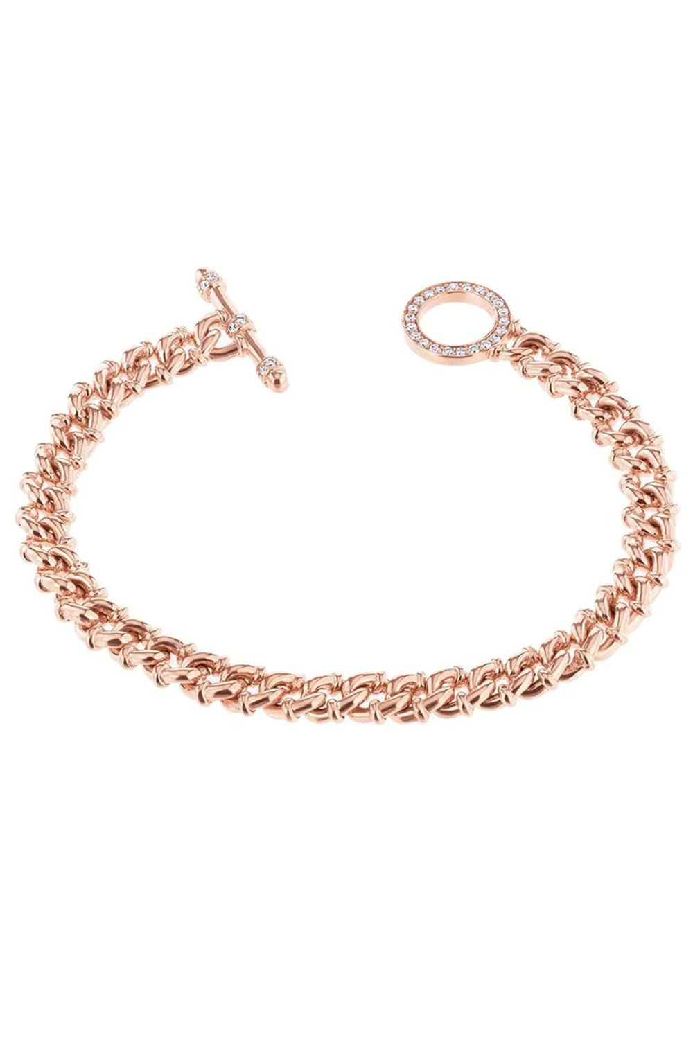 CARBON & HYDE-Linked Bracelet - Rose Gold-ROSE GOLD