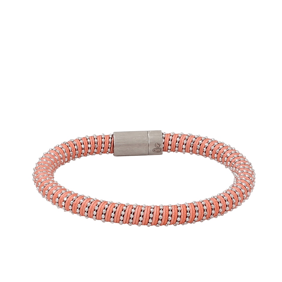 CAROLINA BUCCI-Peach Twister Band Bracelet-PEACH