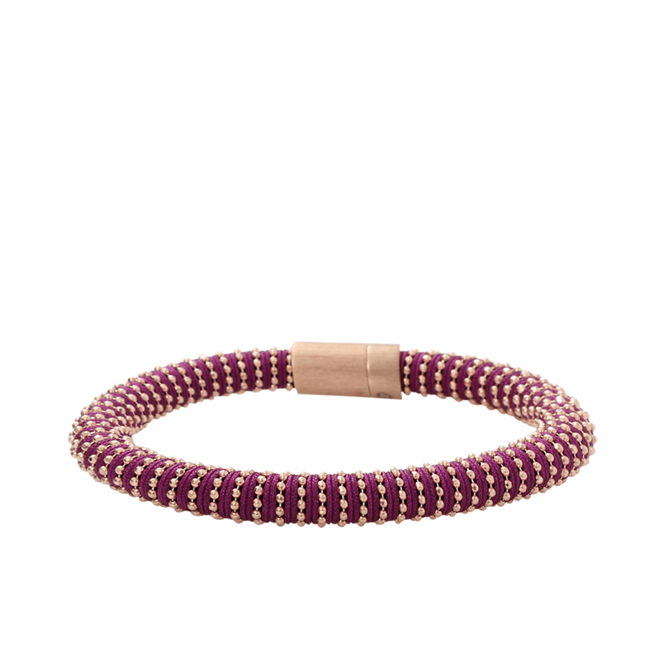 CAROLINA BUCCI-Purple Twister Band Bracelet-PURPLE