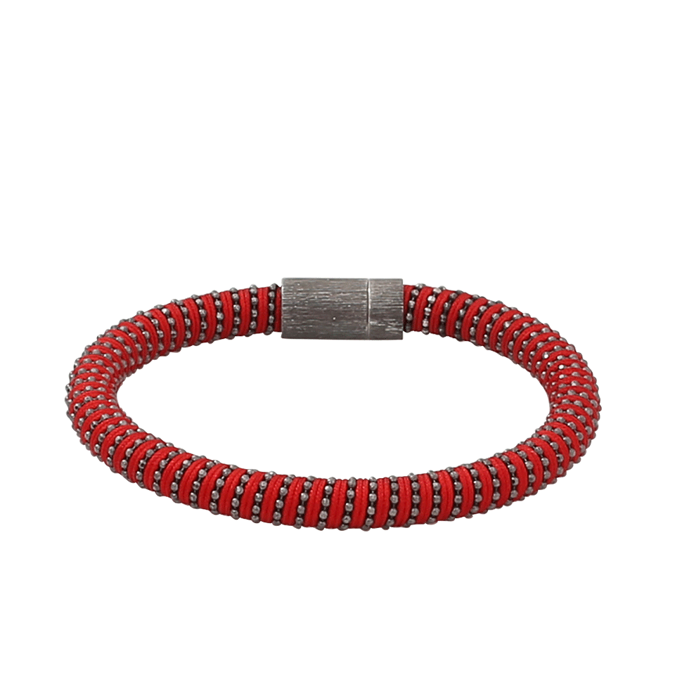 CAROLINA BUCCI-Red Twister Band Bracelet-RED