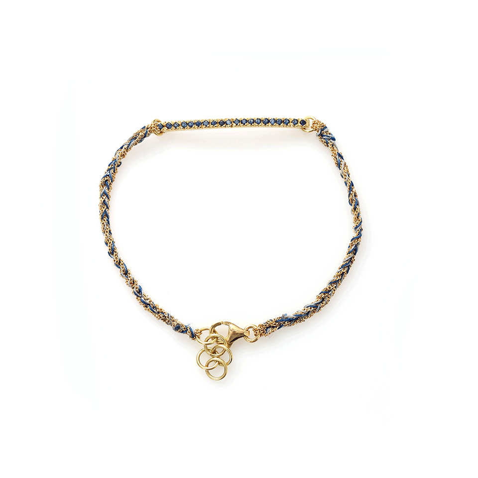 Kaleidoscope Bracelet With Sapphire Pave JEWELRYFINE JEWELBRACELET O CAROLINA BUCCI   