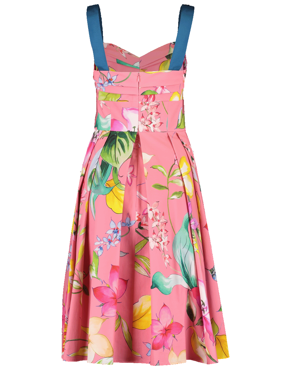 CAROLINA HERRERA-Floral Dress-