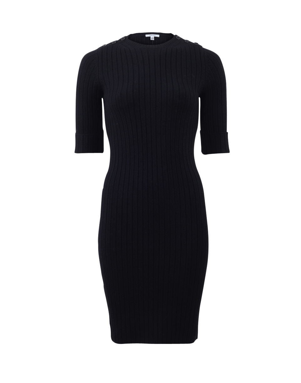CARVEN-Nautical Knit Dress-