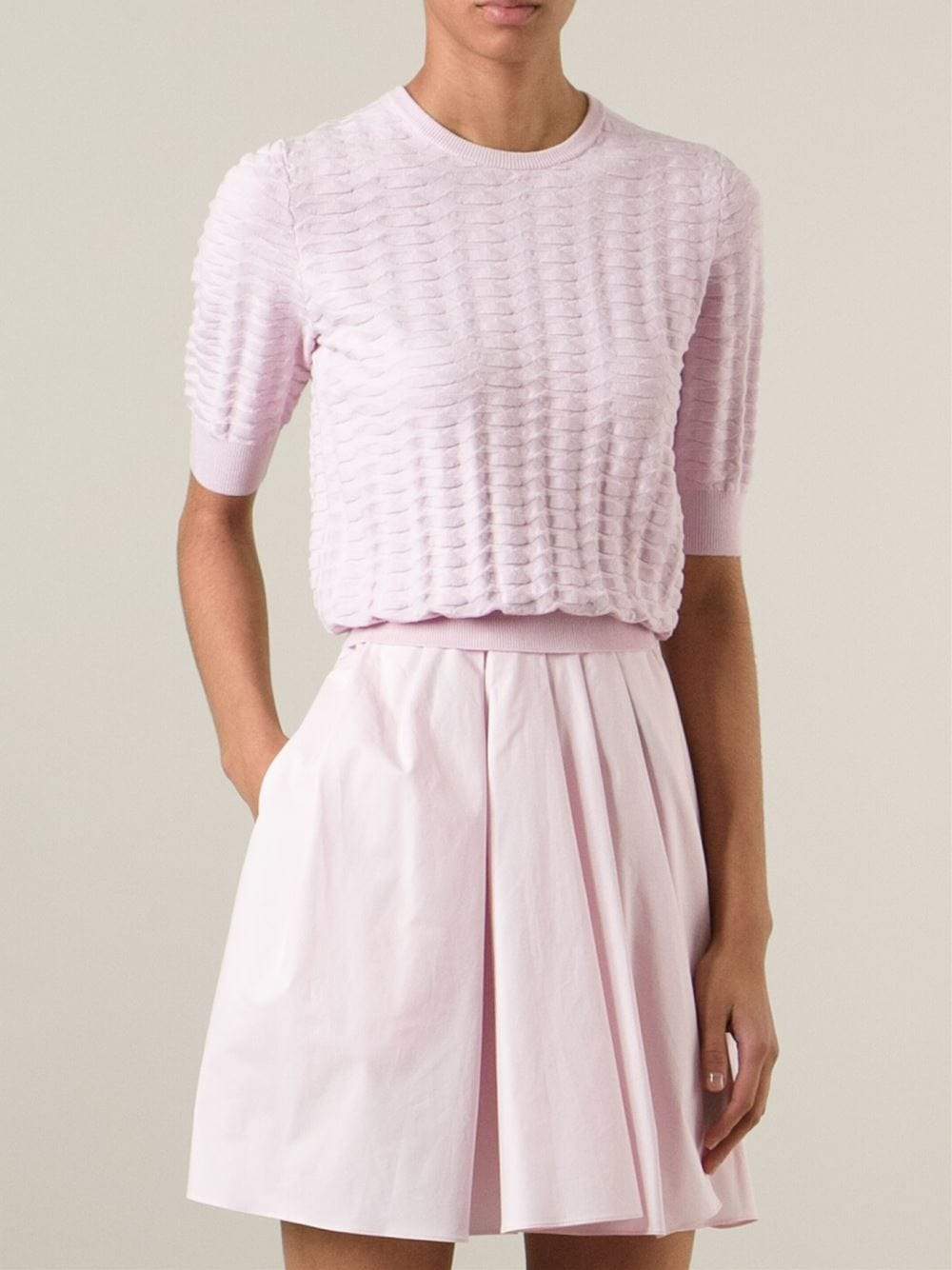 Textured Knit Pullover CLOTHINGTOPSWEATER CARVEN   