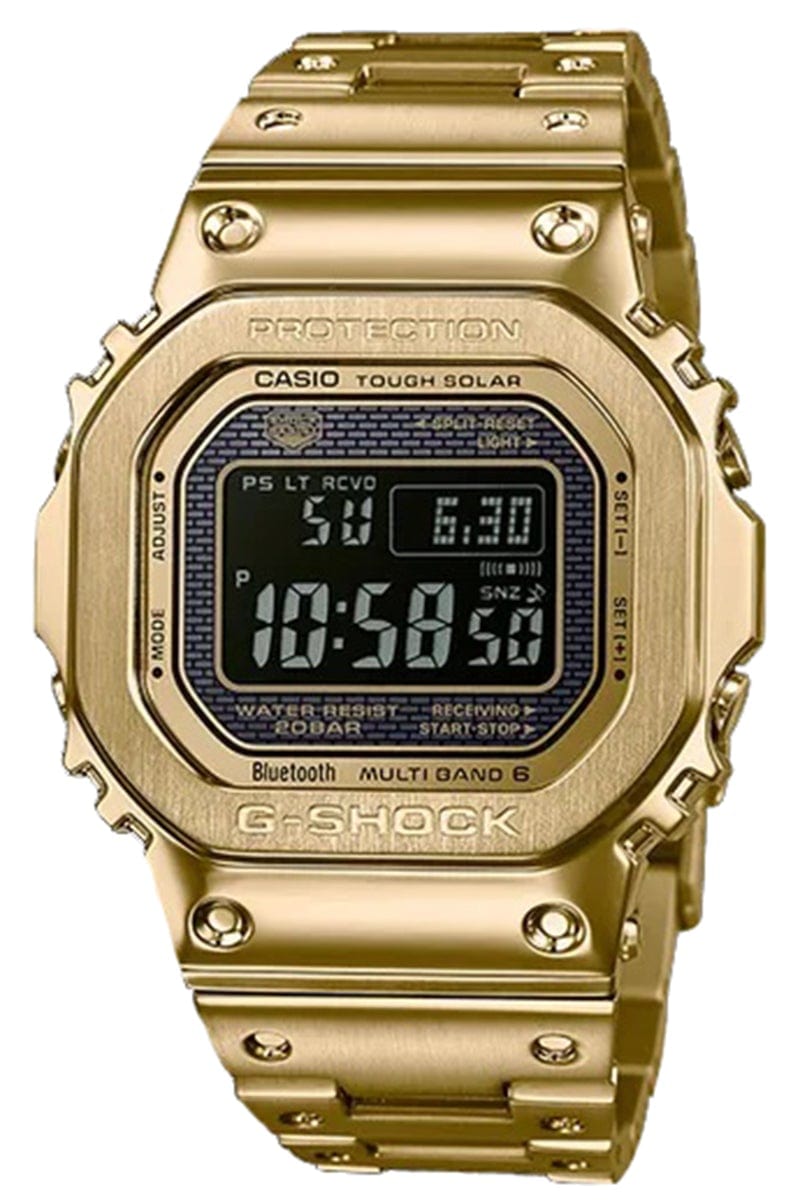 CASIO-G-Shock Digital Watch - Gold-GOLD