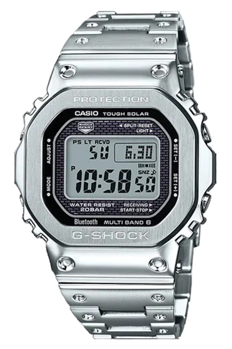 CASIO-G-Shock Digital Watch - Silver-SILVER