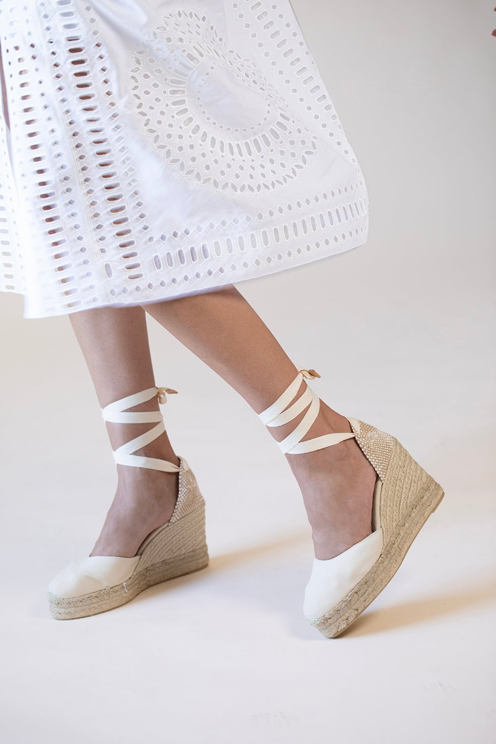 Ivory espadrilles store