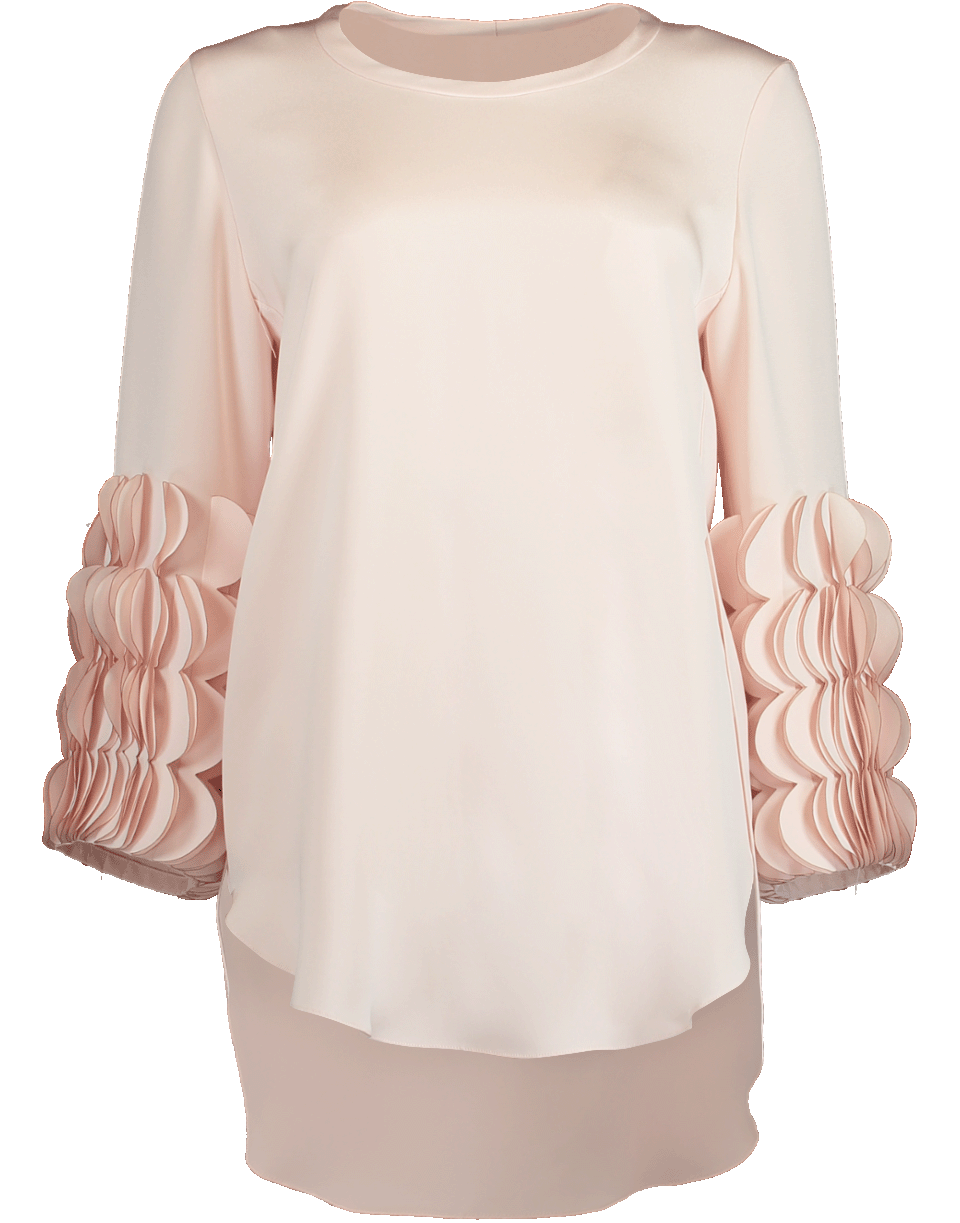 CATHERINE REGEHR-Pull Over Top with Scallop Row Cuff-