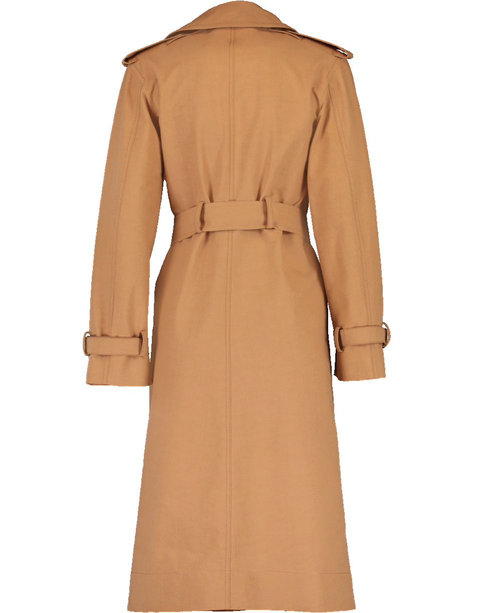CEDRIC CHARLIER-Long Trench Coat-