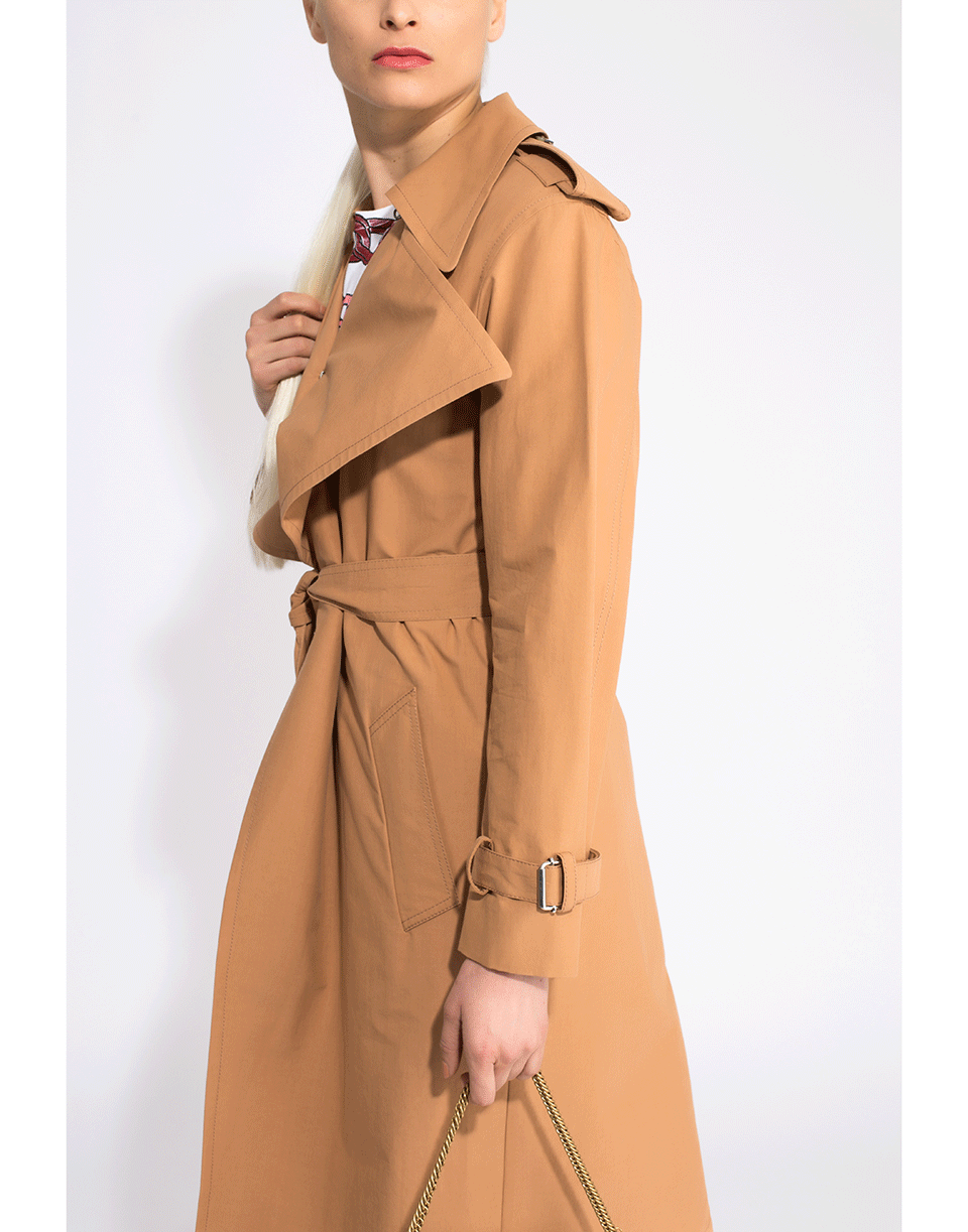 CEDRIC CHARLIER-Long Trench Coat-