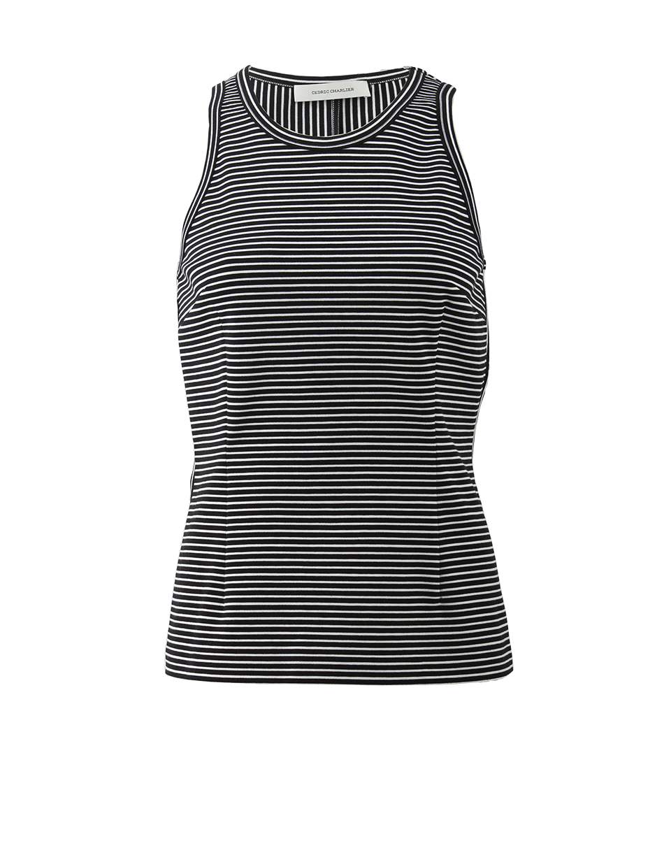 CEDRIC CHARLIER-Striped Tank-