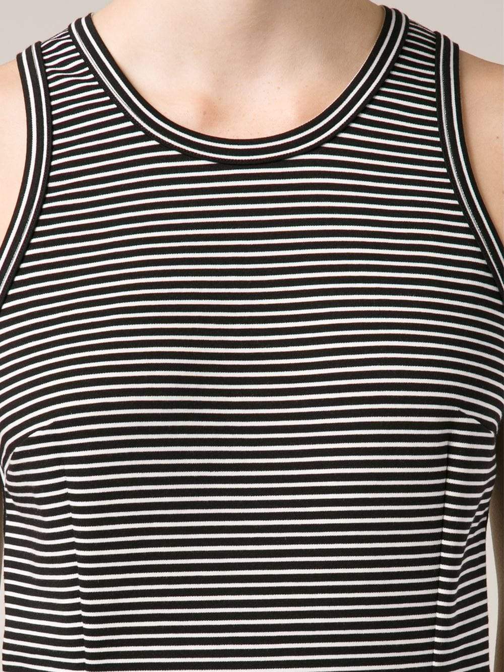 CEDRIC CHARLIER-Striped Tank-