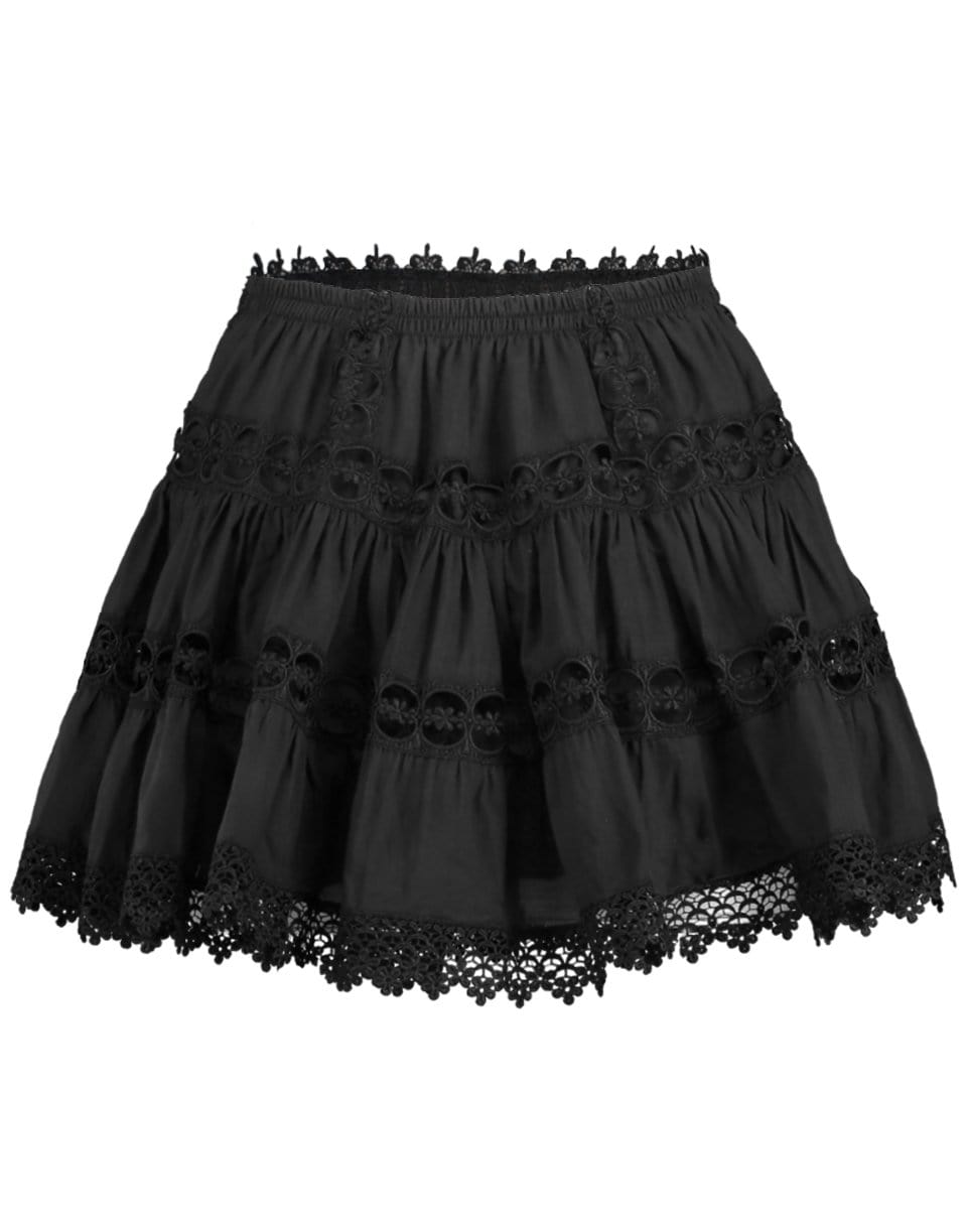 CHARO RUIZ IBIZA-Great Elastic Waist Skirt-