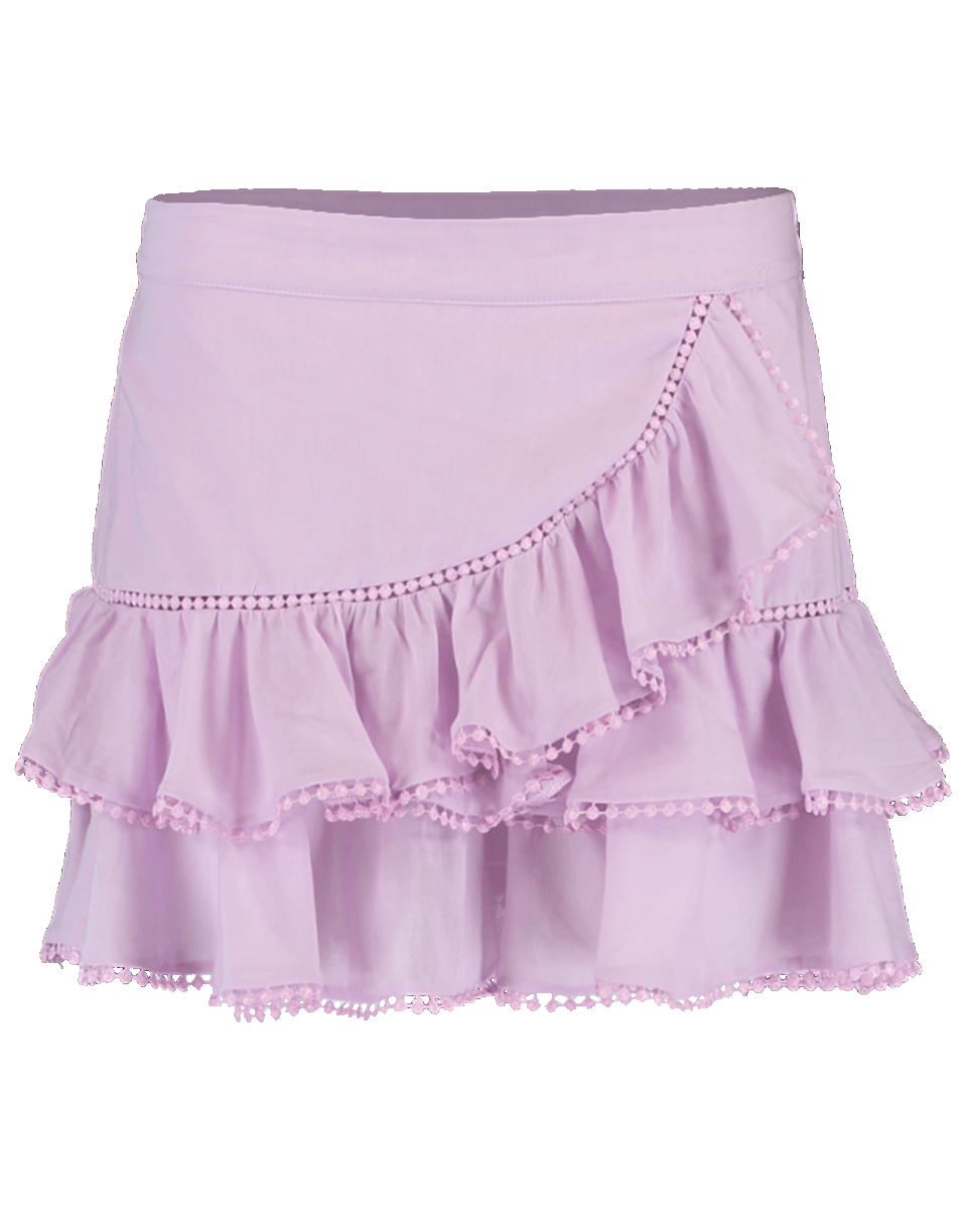 CHARO RUIZ IBIZA-Tiered Ruffle Short Fera Skirt-