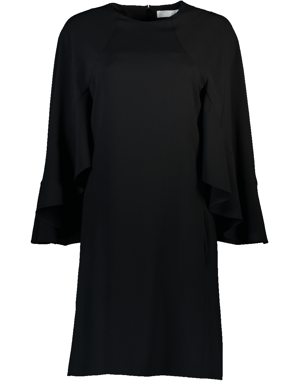 CHLOÉ-Capelet Sleeve Dress-