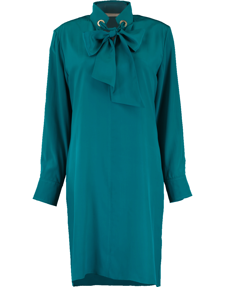 Neck Tie Silk Dress CLOTHINGDRESSCASUAL CHLOÉ   