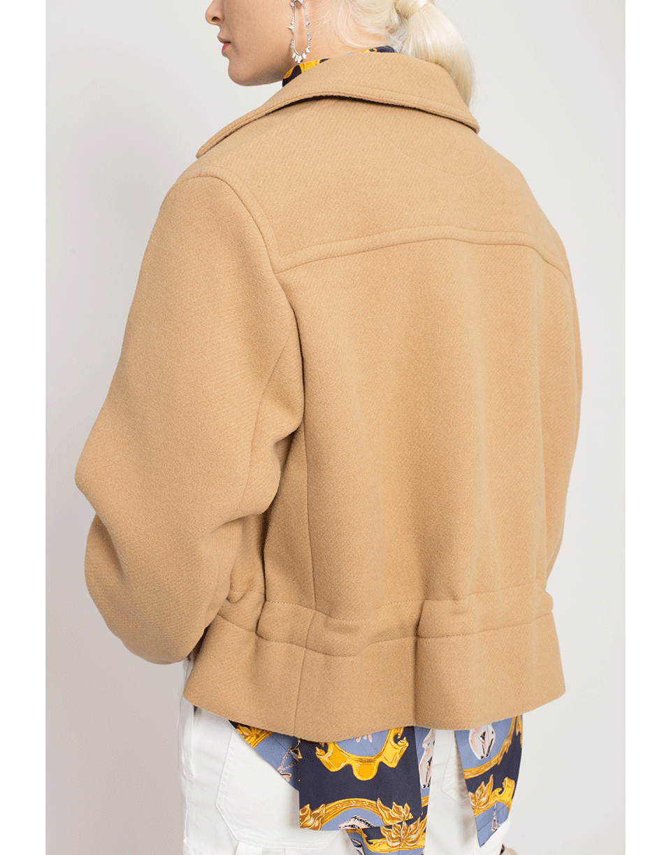 CHLOÉ-Cropped Wool Jacket-