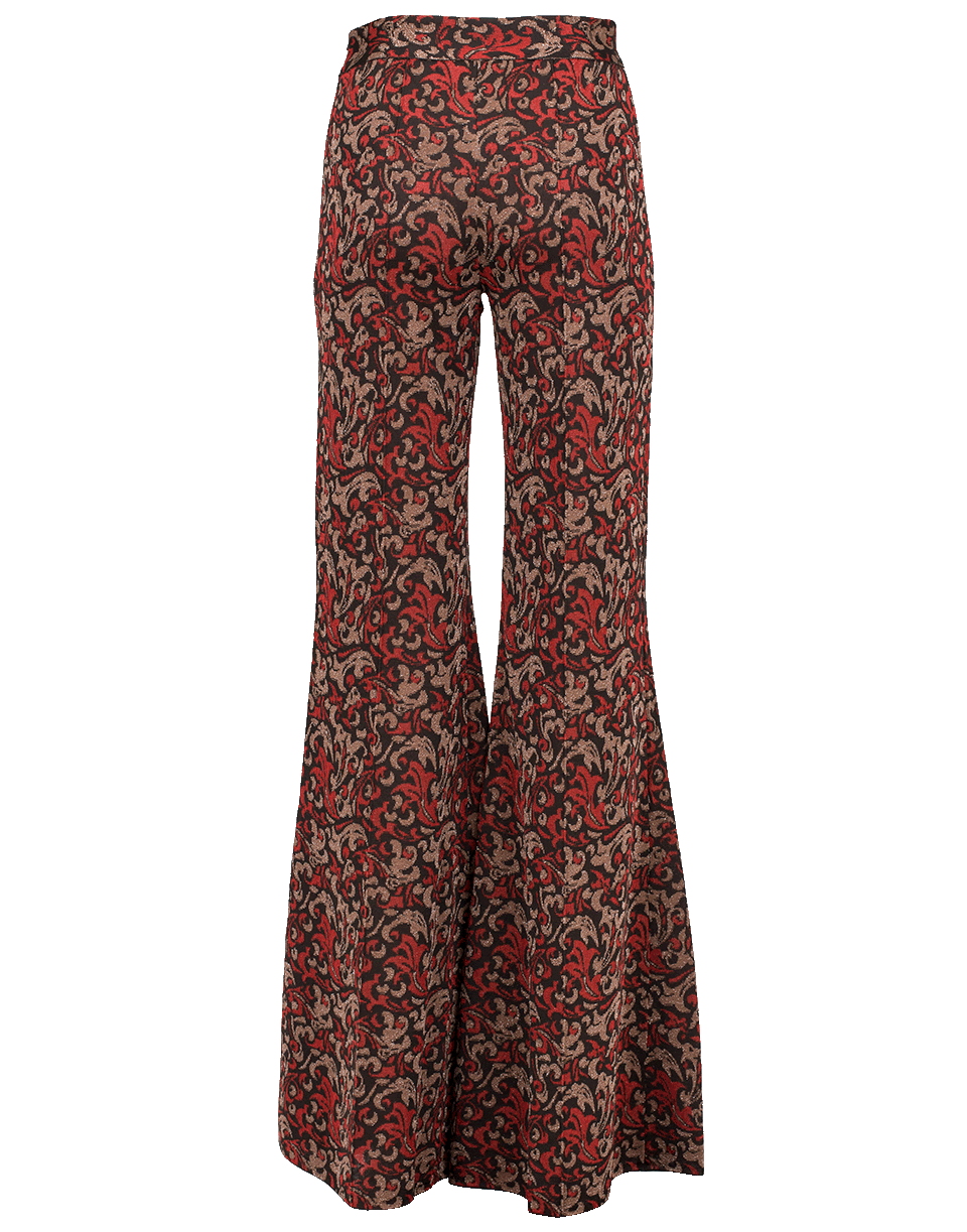 CHLOÉ-Baroque Jacquard Knit Flare Pant-