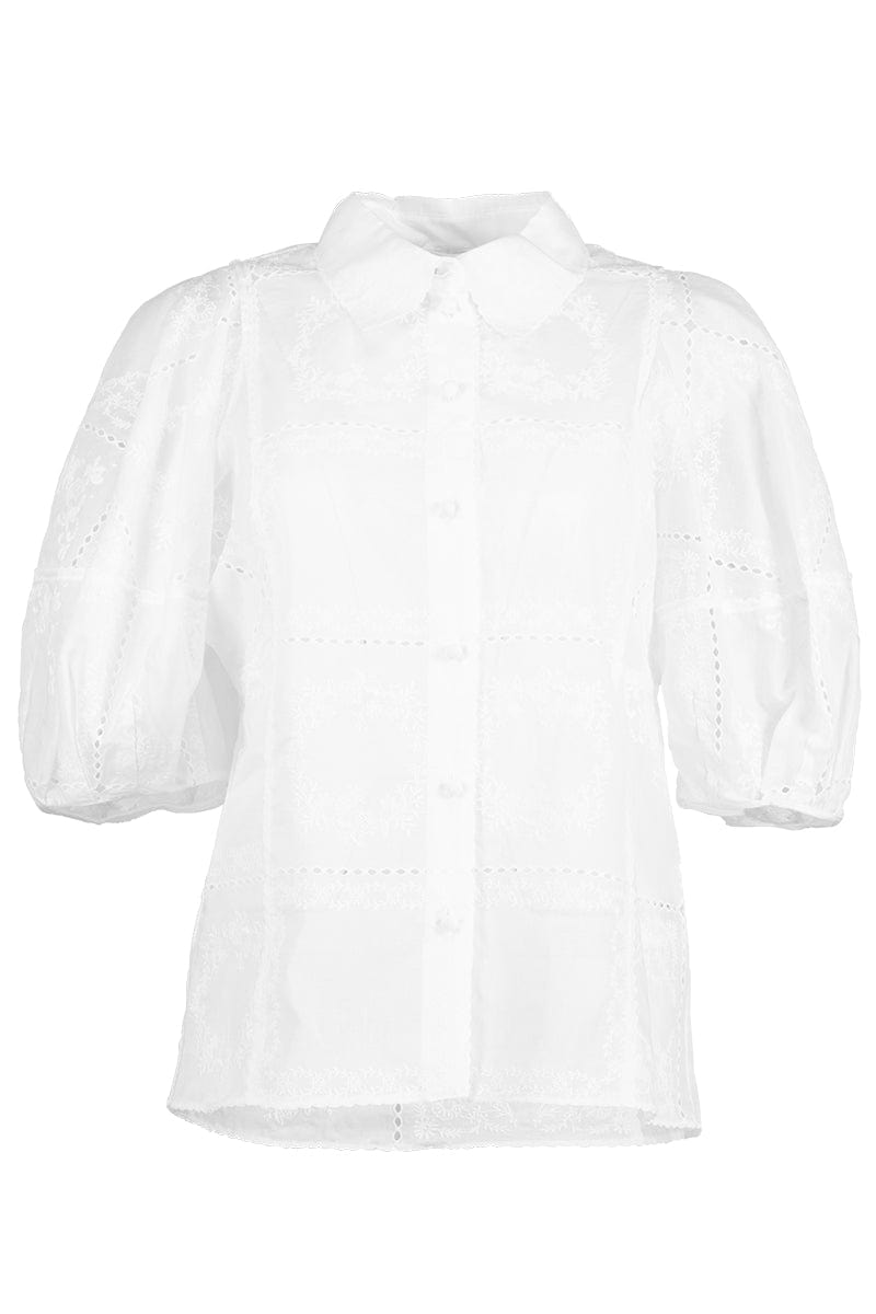 Handkerchief Cotton Blouse CLOTHINGTOPBLOUSE CHLOÉ   