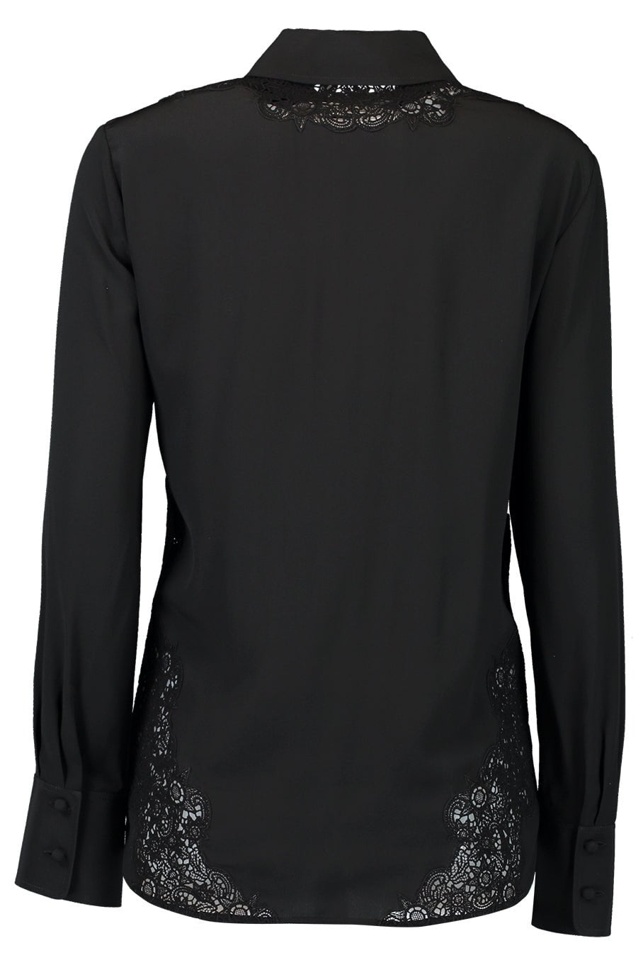 Long Sleeve Button Down Blouse - Black CLOTHINGTOPBLOUSE CHLOÉ   