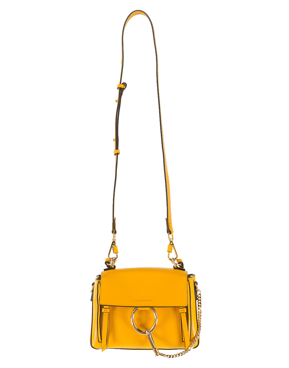 CHLOÉ-Faye Day Mini Bag-DK OCHRE