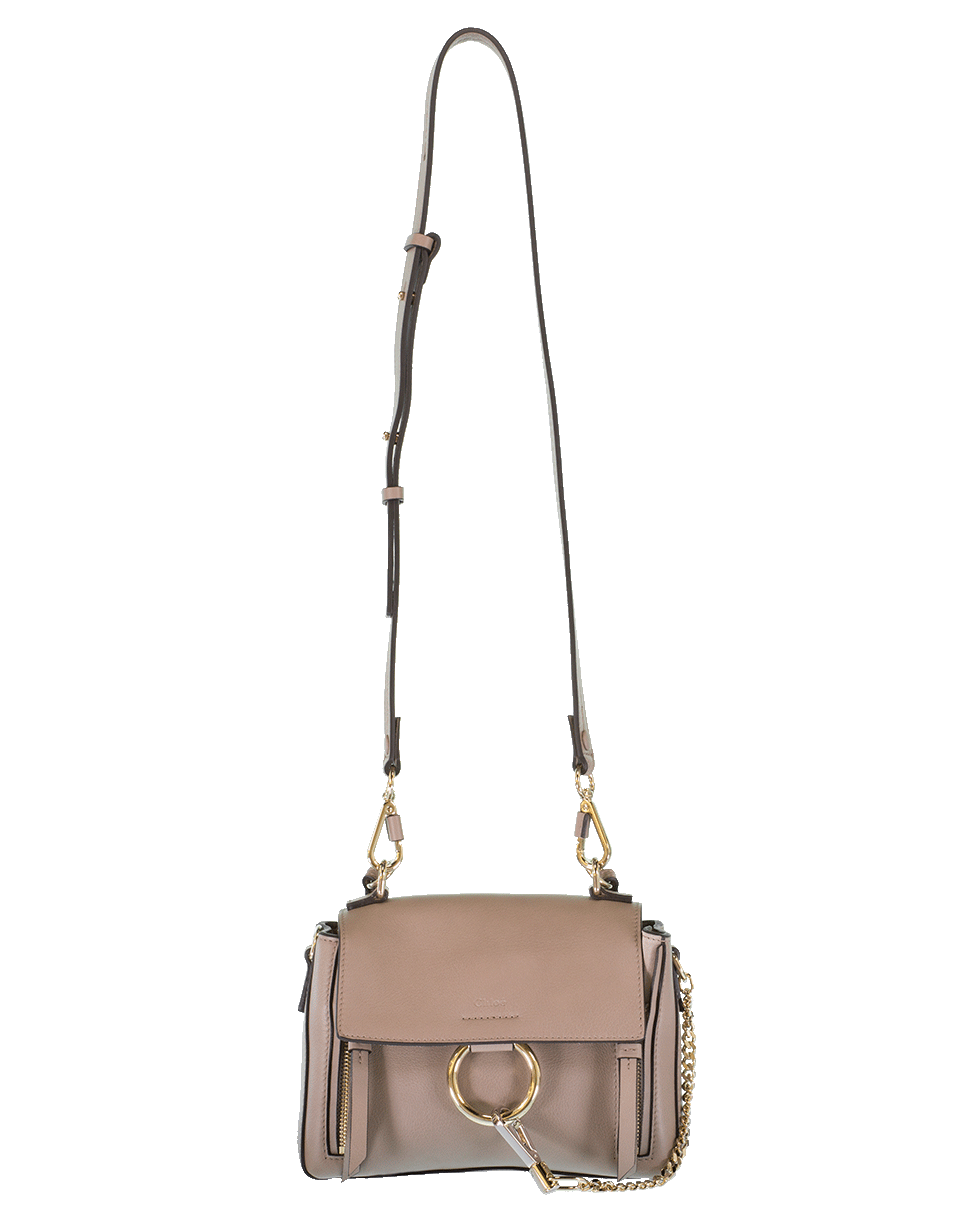 CHLOÉ-Faye Day Mini Double Carry Bag-GREY
