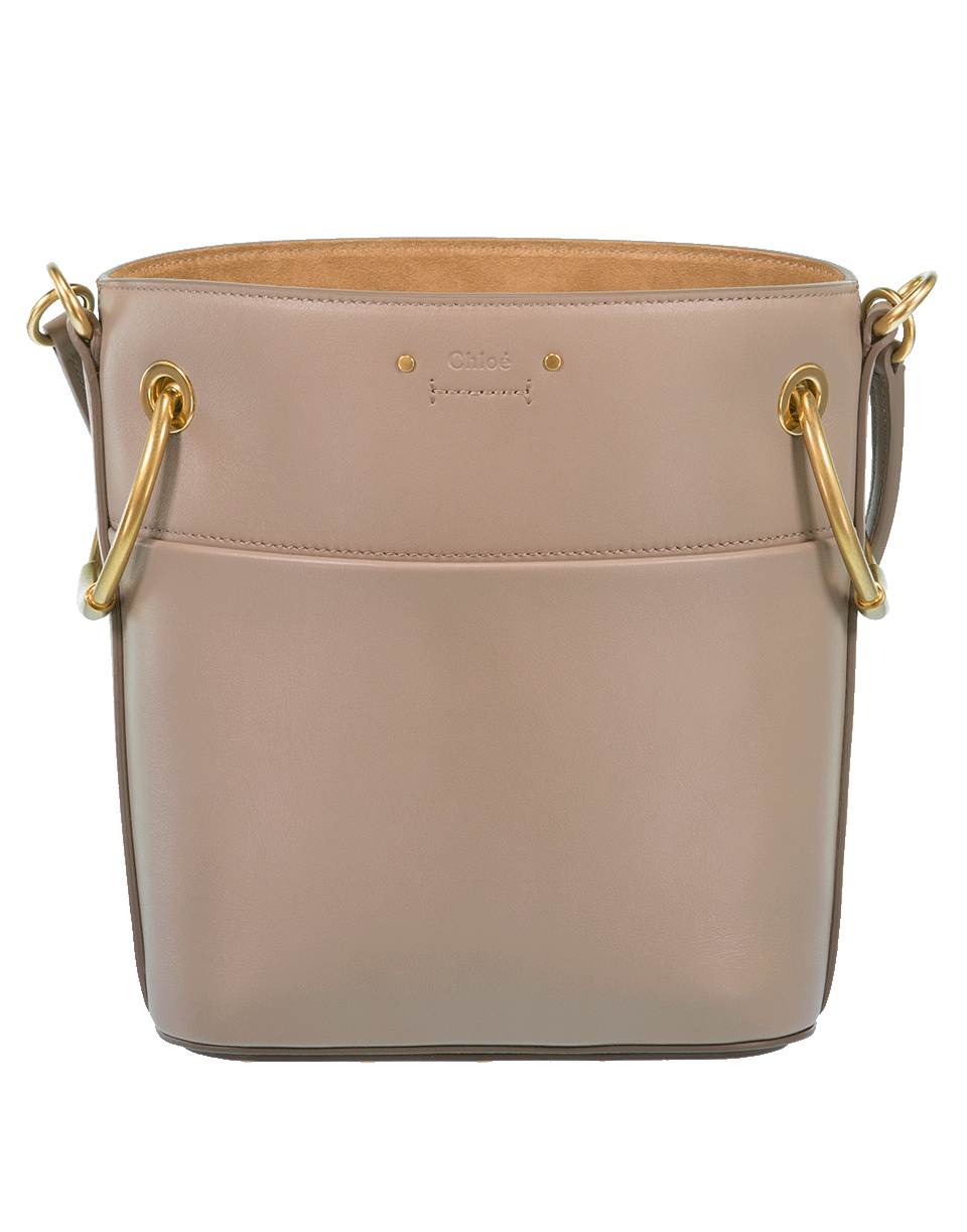 CHLOÉ-Roy Bucket Small Bag-GREY