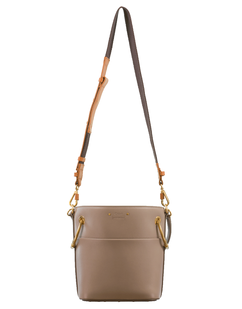 CHLOÉ-Roy Bucket Small Bag-GREY