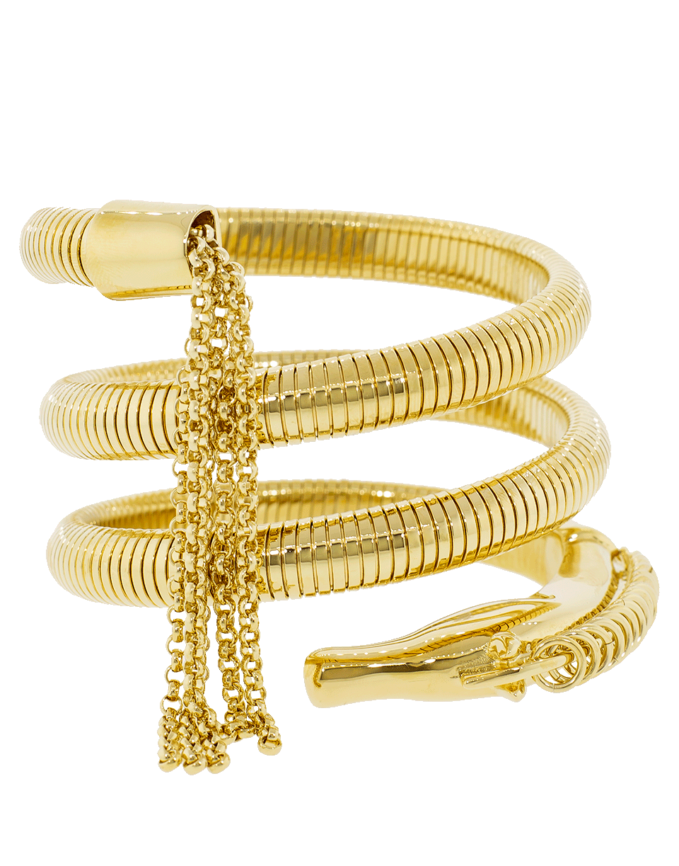 CHLOÉ-Arizona Wrap Tassel Bracelet-GOLD