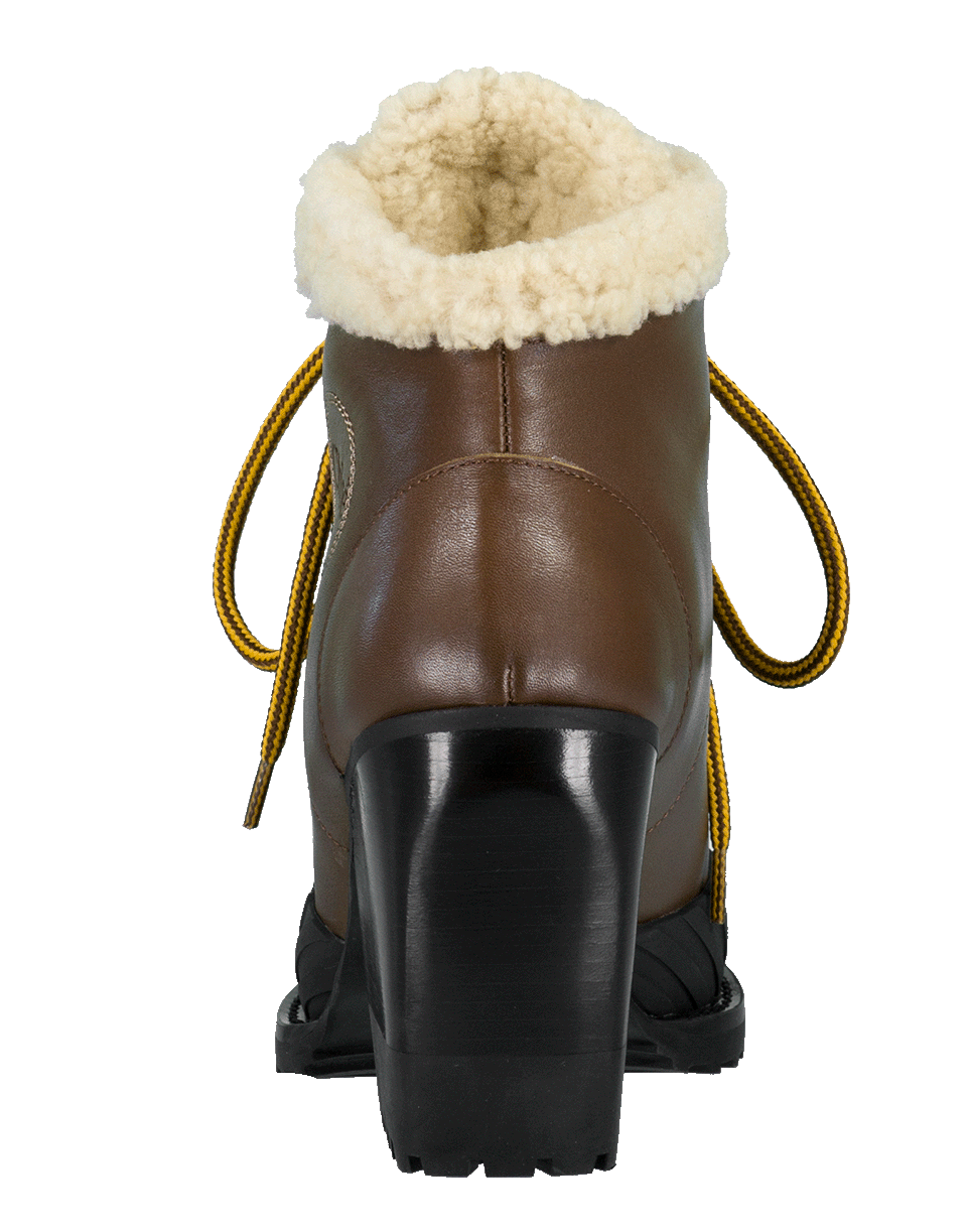 Rylee Shearling Lace Up Boot SHOEBOOT CHLOÉ   