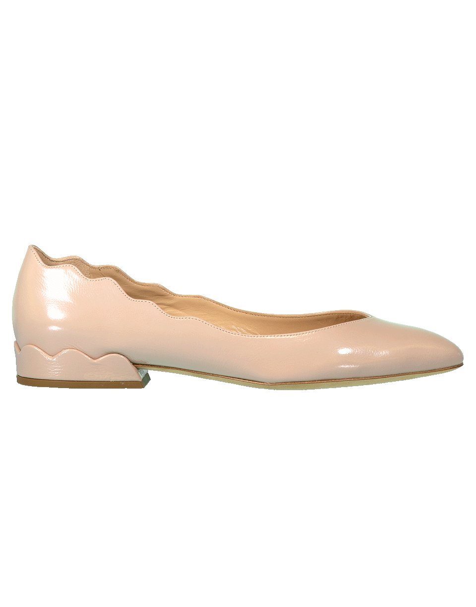 Lauren Scalloped Ballerina Flat SHOEFLAT SHOE CHLOÉ   