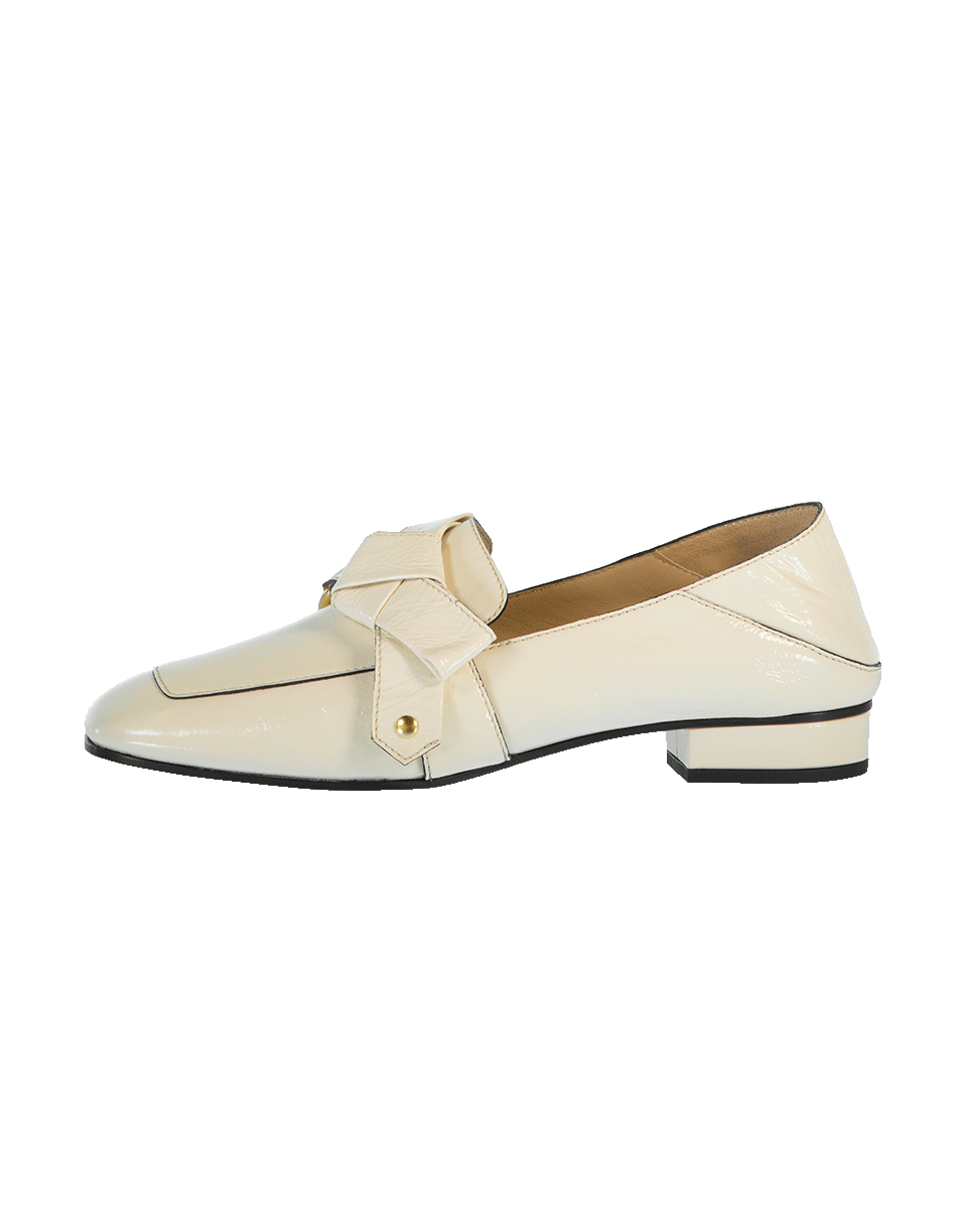 CHLOÉ-Quincey Patent Bow Loafer-