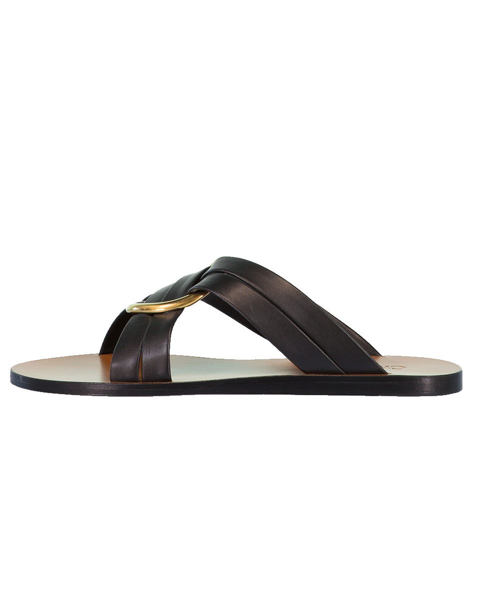 CHLOÉ-Leather Sandal-