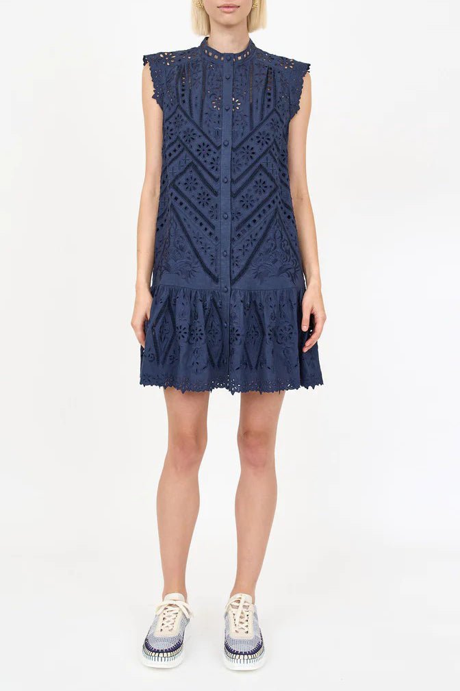 CHRISTY LYNN-Lucie Dress - Navy-