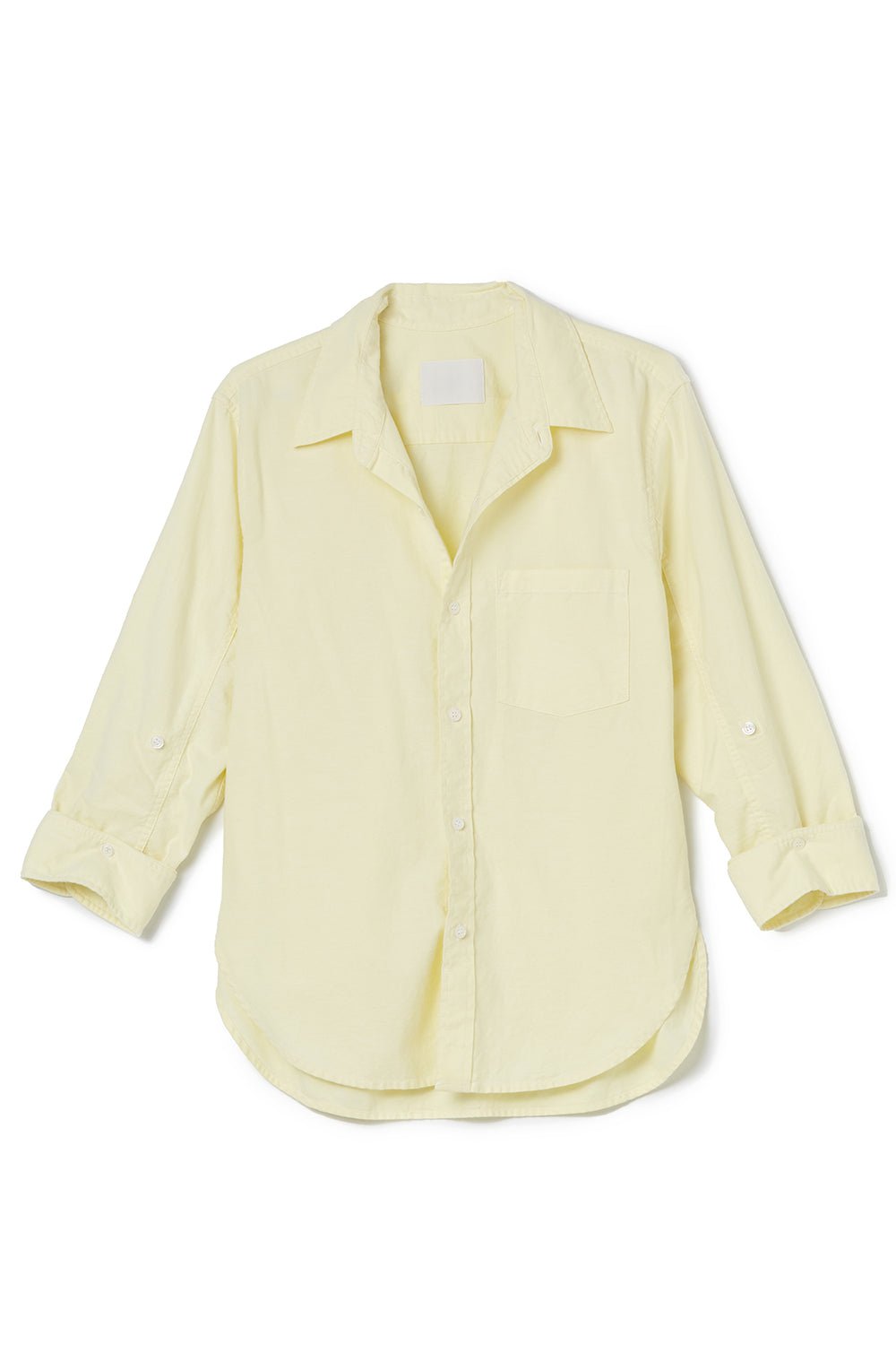 Shrunken Kayla Shirt - Oxford Baby Yellow CLOTHINGTOPBLOUSE CITIZENS of HUMANITY   