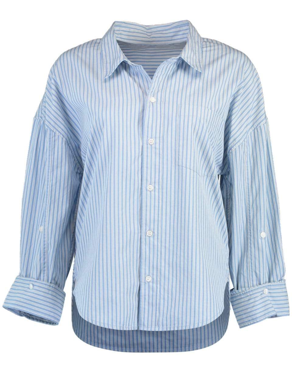 CITIZENS of HUMANITY-Striped Brinkley Shirt-