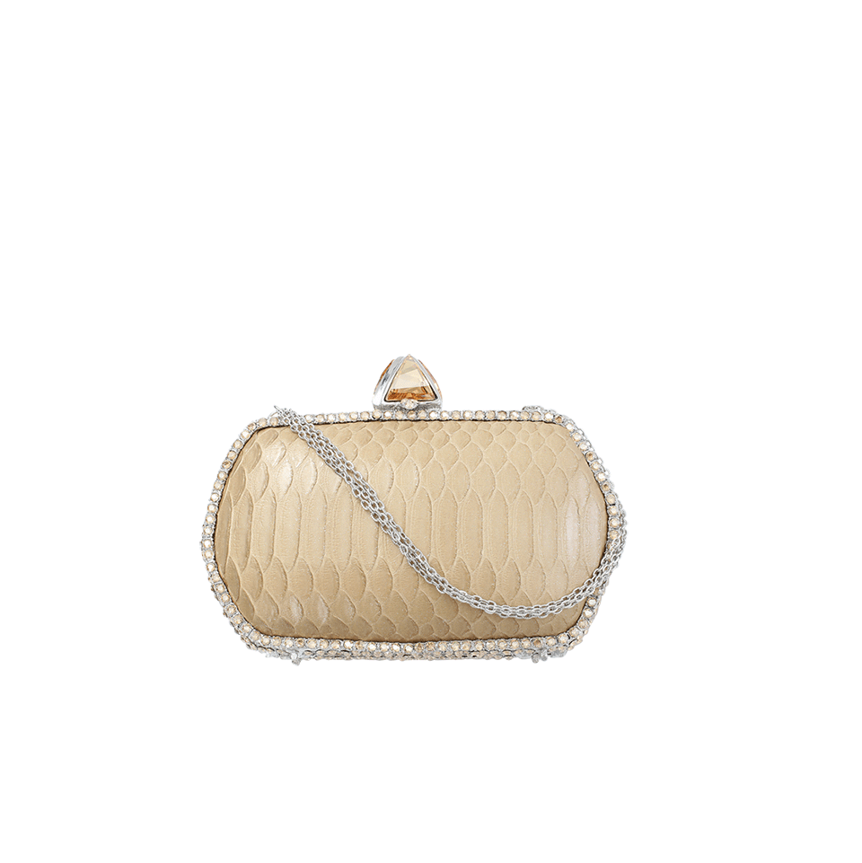 CLARA KASAVINA-Large Ginger Handbag-CHAMPAGN