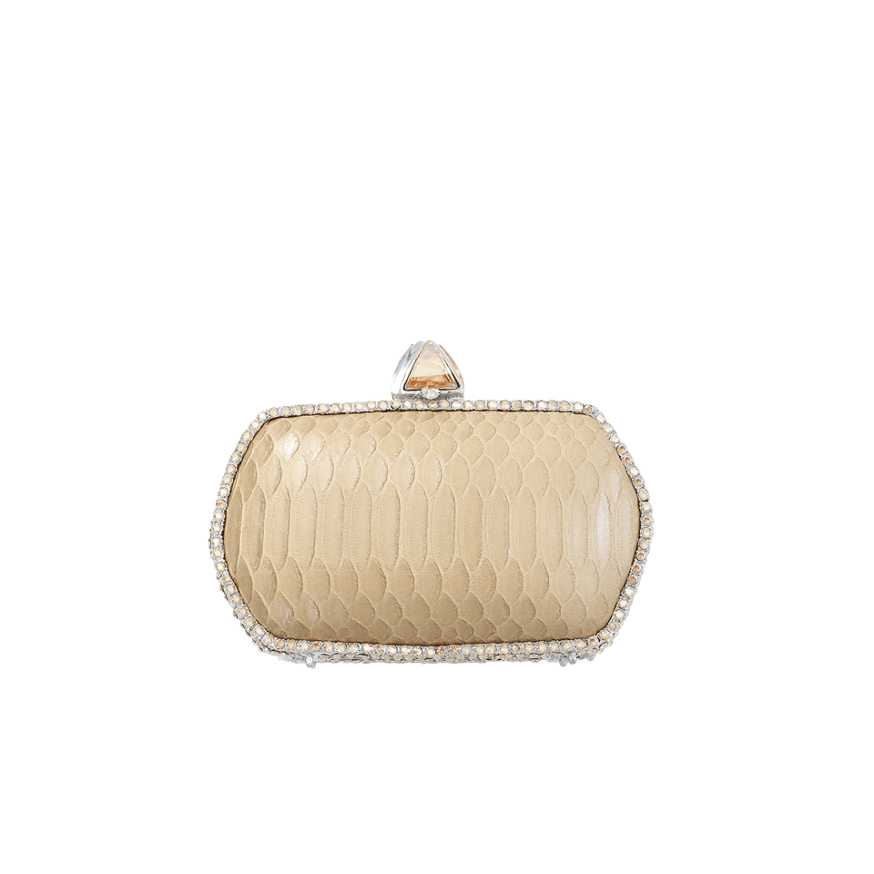CLARA KASAVINA-Large Ginger Handbag-CHAMPAGN