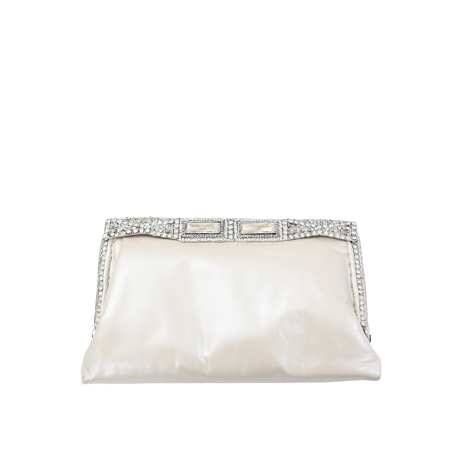 CLARA KASAVINA-Large Roberta Handbag-ICE