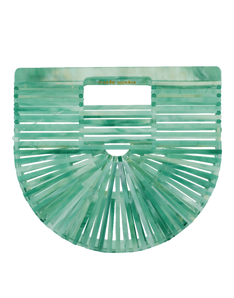 CULT GAIA-Mini Acrylic Arc Bag-SEAGLASS